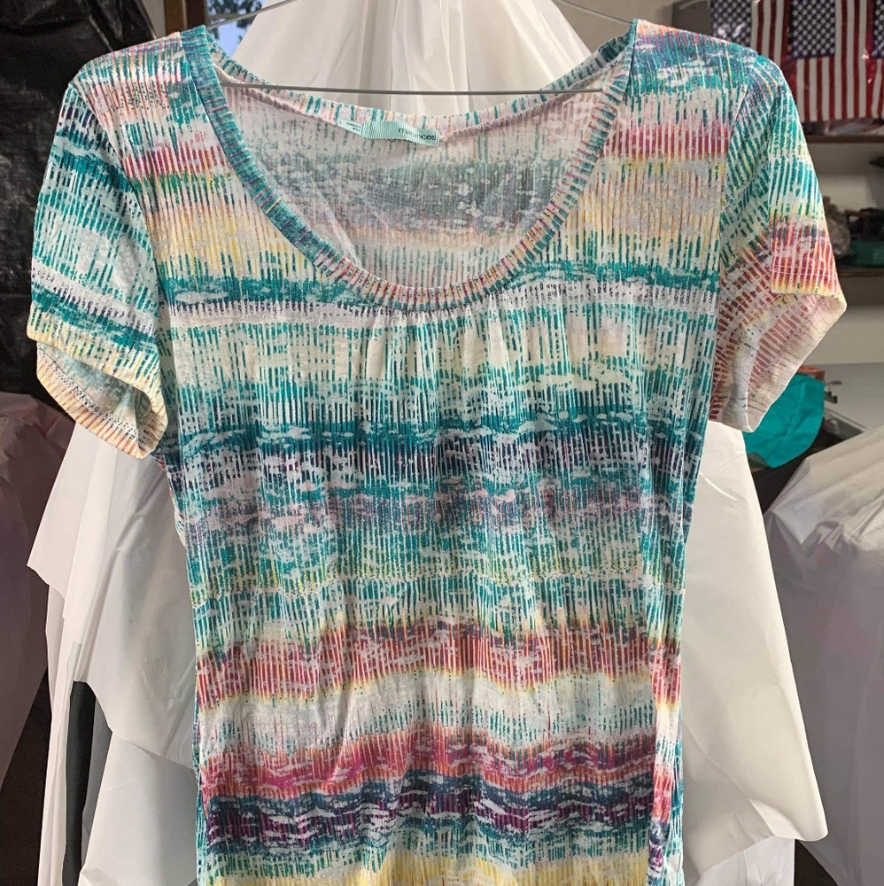 Colorful striped shirt